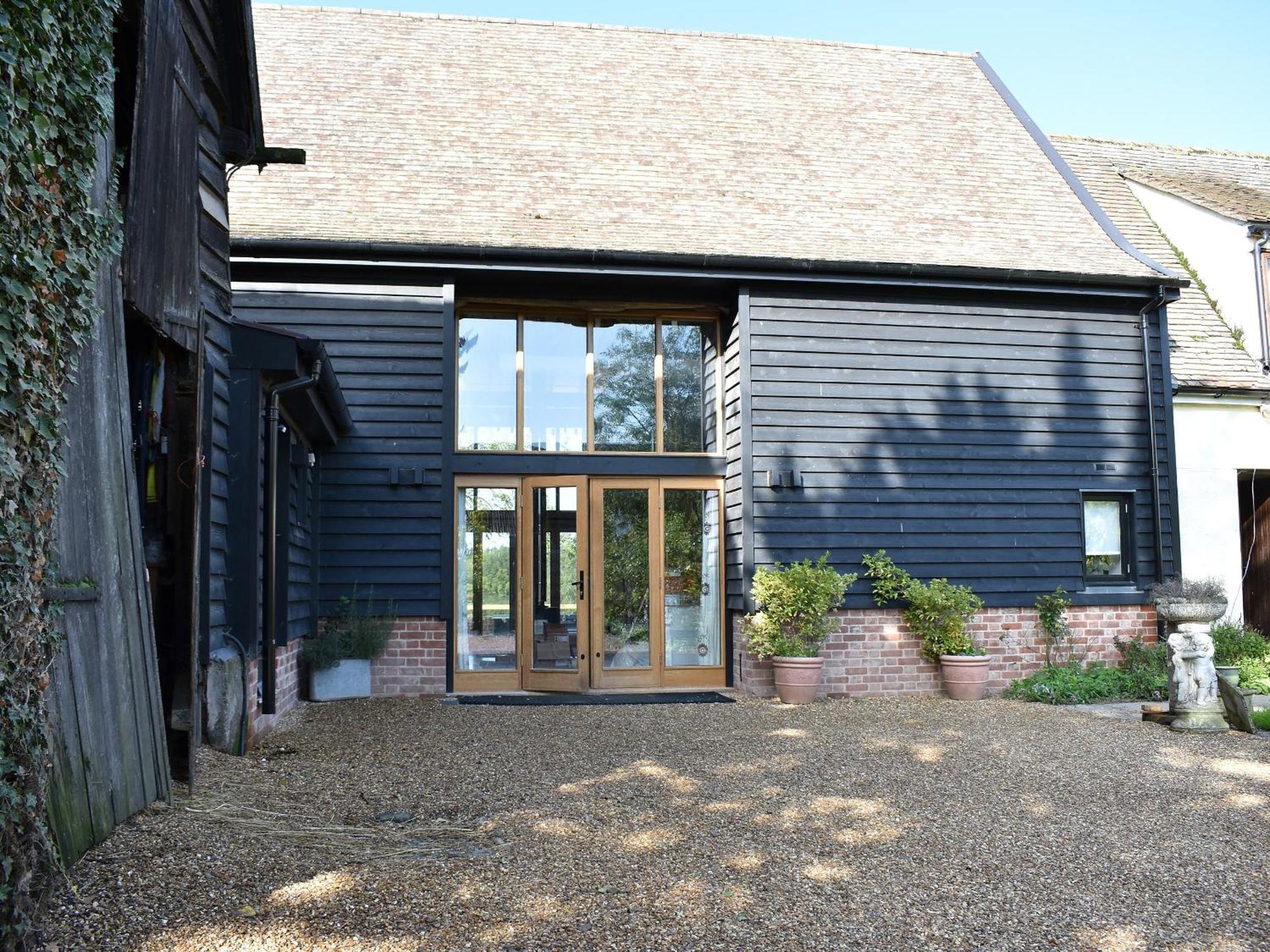 Вилла Ivy Todd Barn Ashdon Экстерьер фото