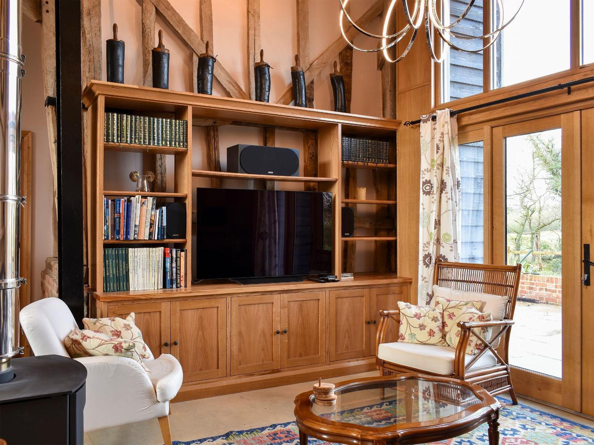Вилла Ivy Todd Barn Ashdon Экстерьер фото